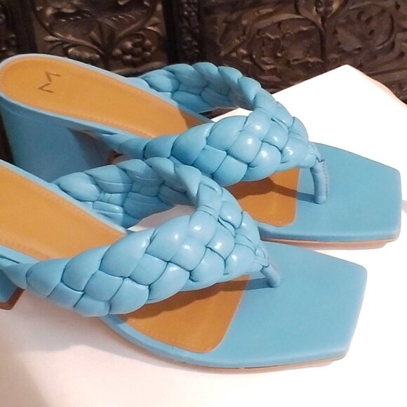 Womens Marc Fisher Blue Sandals Size 6.5 - Picture 3 of 7